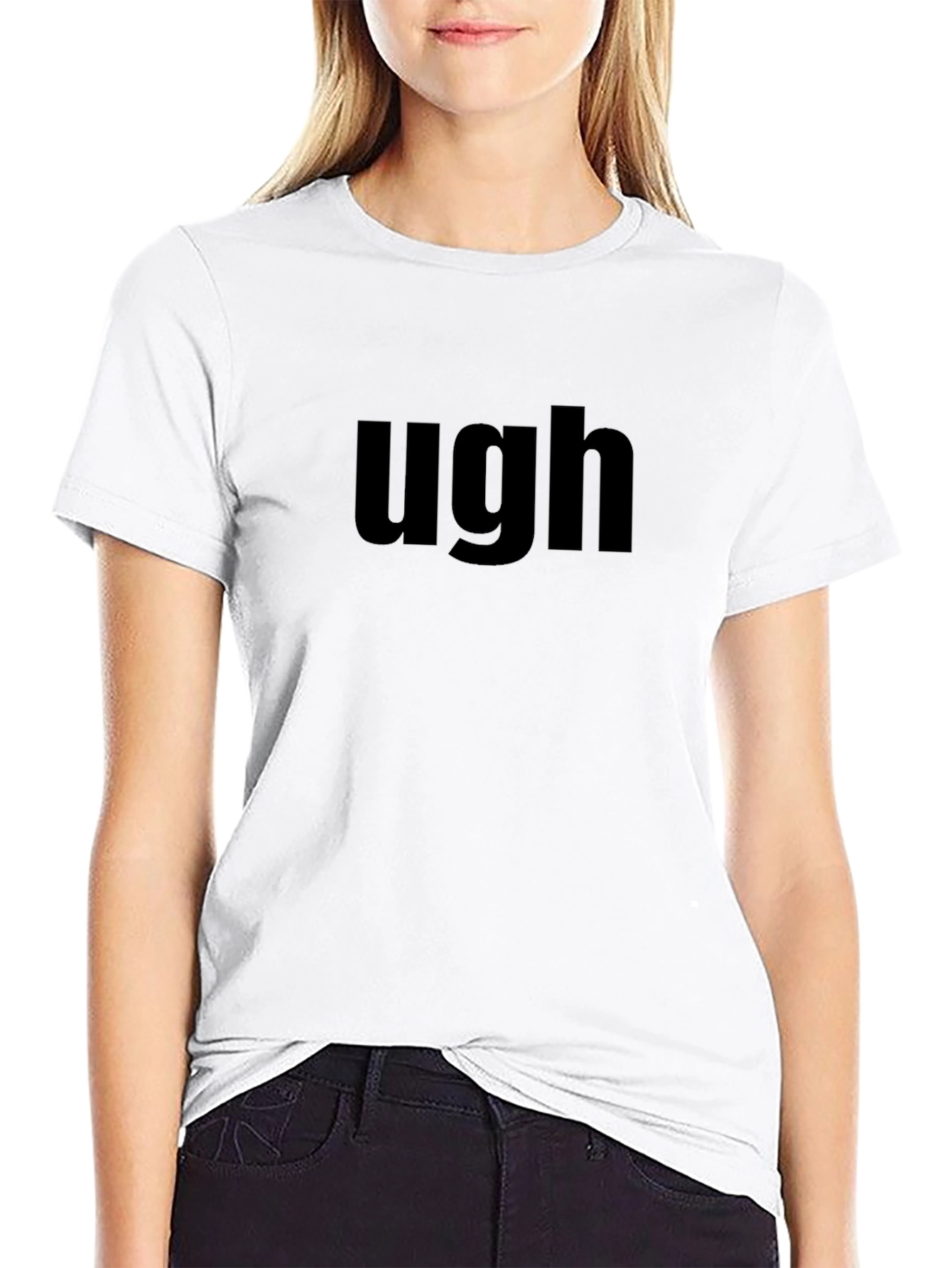 Ugh Graphic Tee - Classic Comfort Everyday Wear