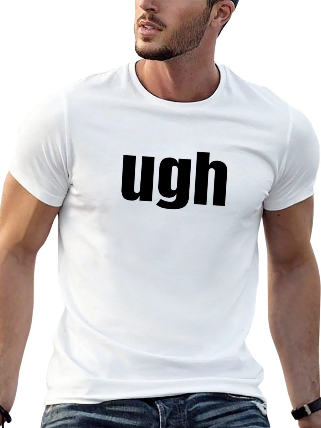 Ugh Graphic Tee - Classic Comfort Everyday Wear