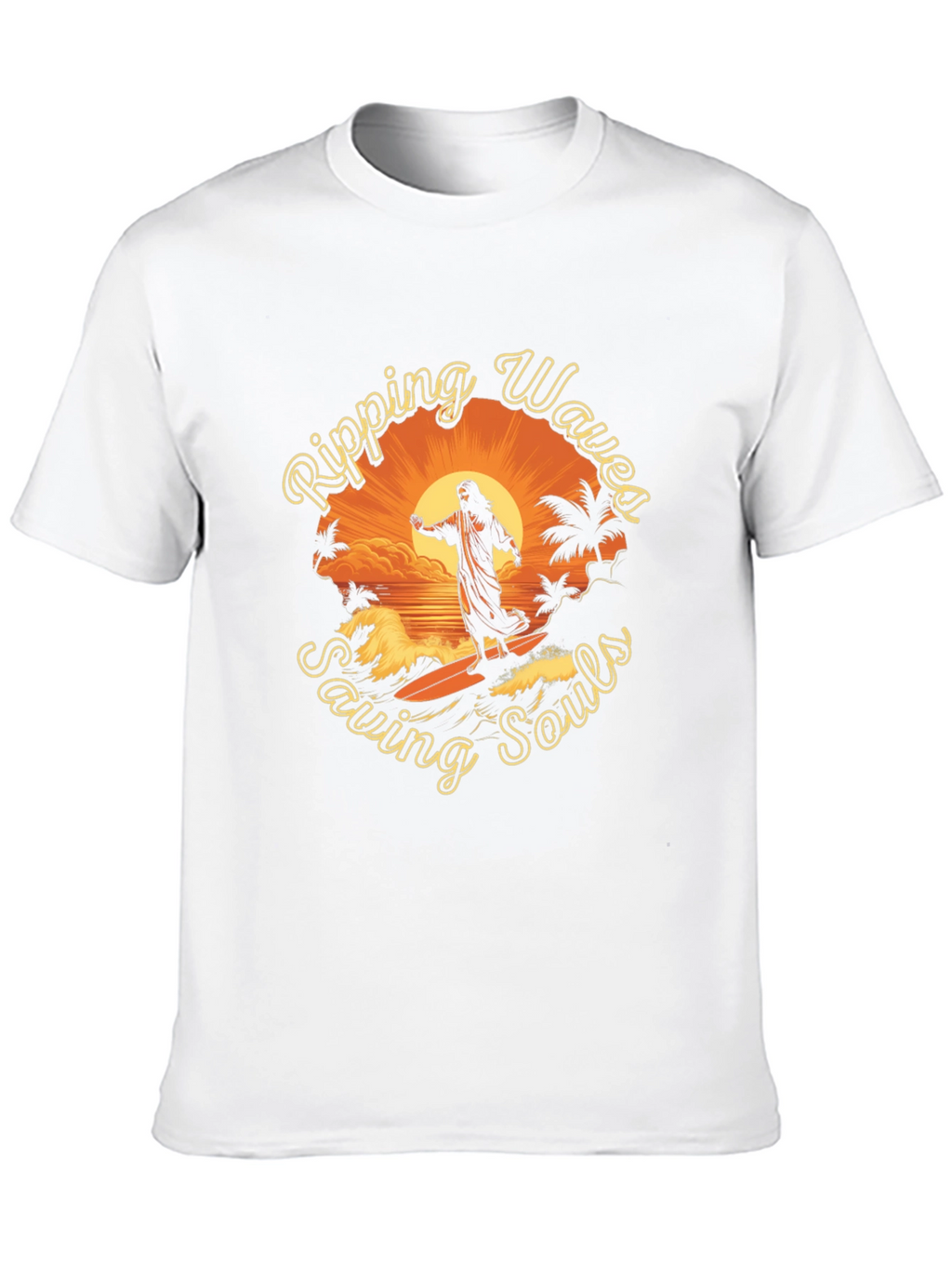 Ripping Waves Saving Souls Tee
