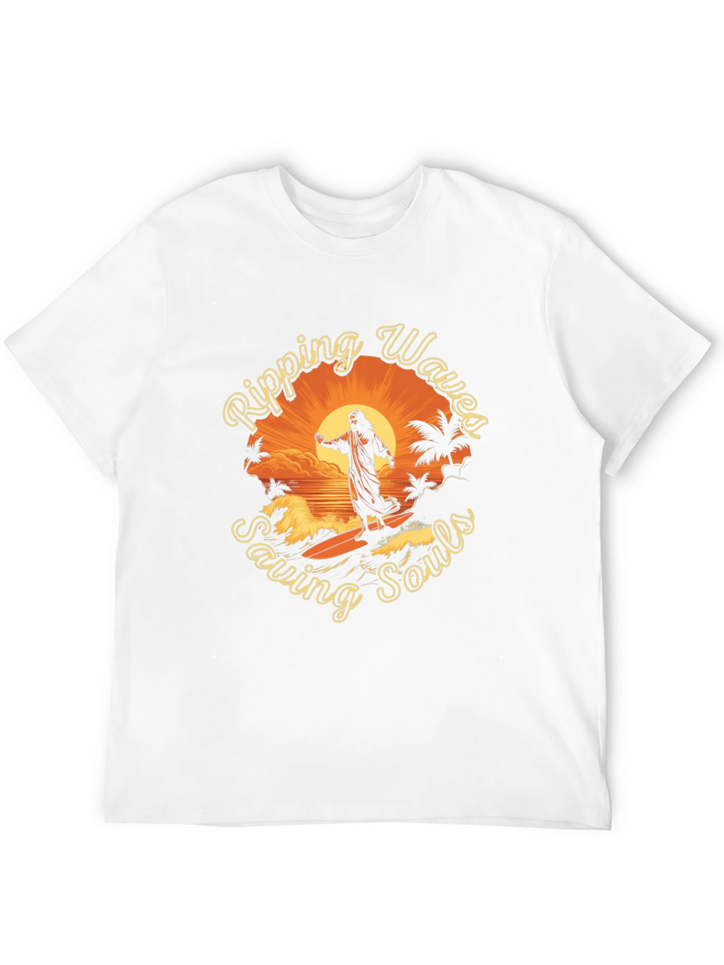 Ripping Waves Saving Souls Tee