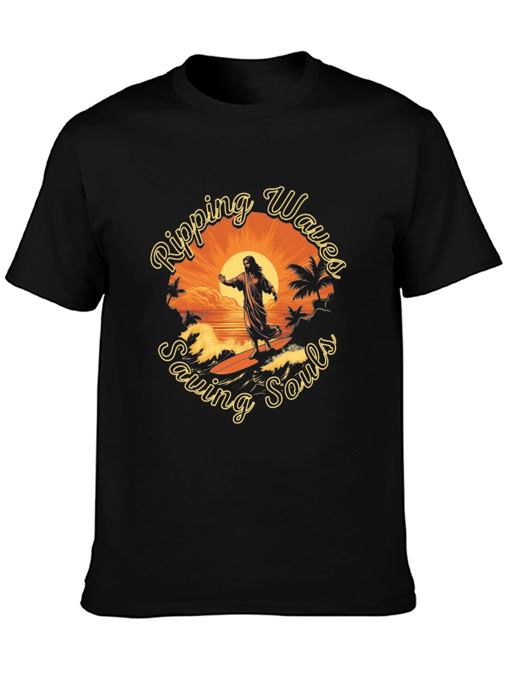 Ripping Waves Saving Souls Tee