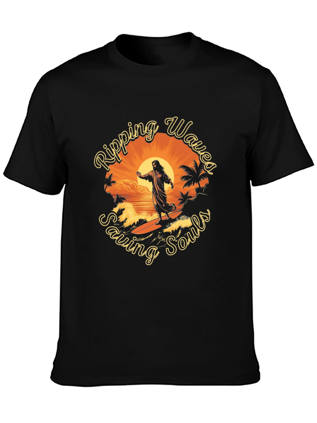 Ripping Waves Saving Souls Tee