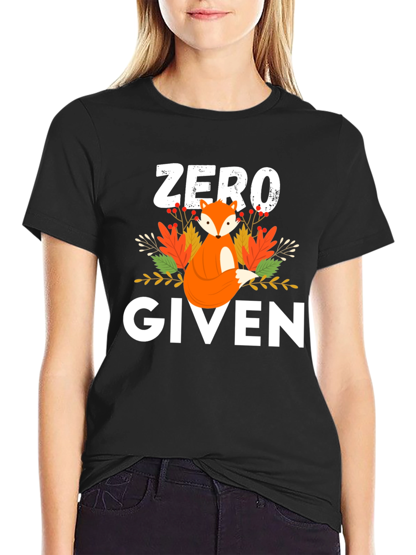 Zero Fox Given Tee - Mens Black Graphic T-Shirt