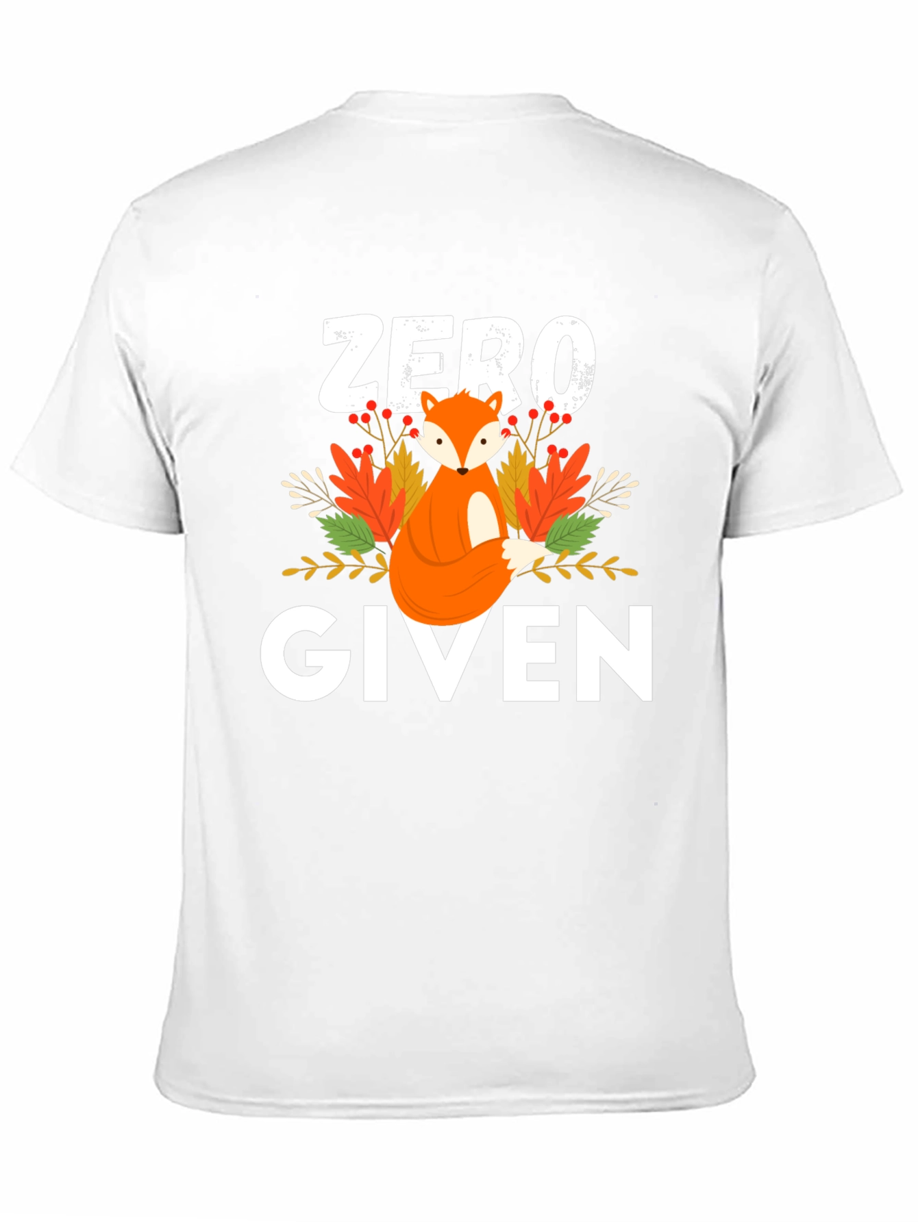 Zero Fox Given Tee - Mens Black Graphic T-Shirt