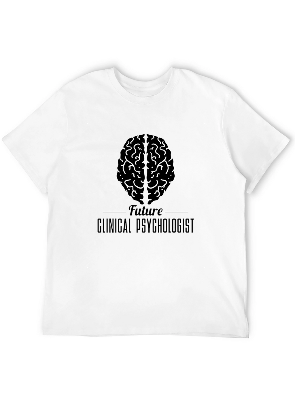 Future Clinical Psychologist Brain T-Shirt