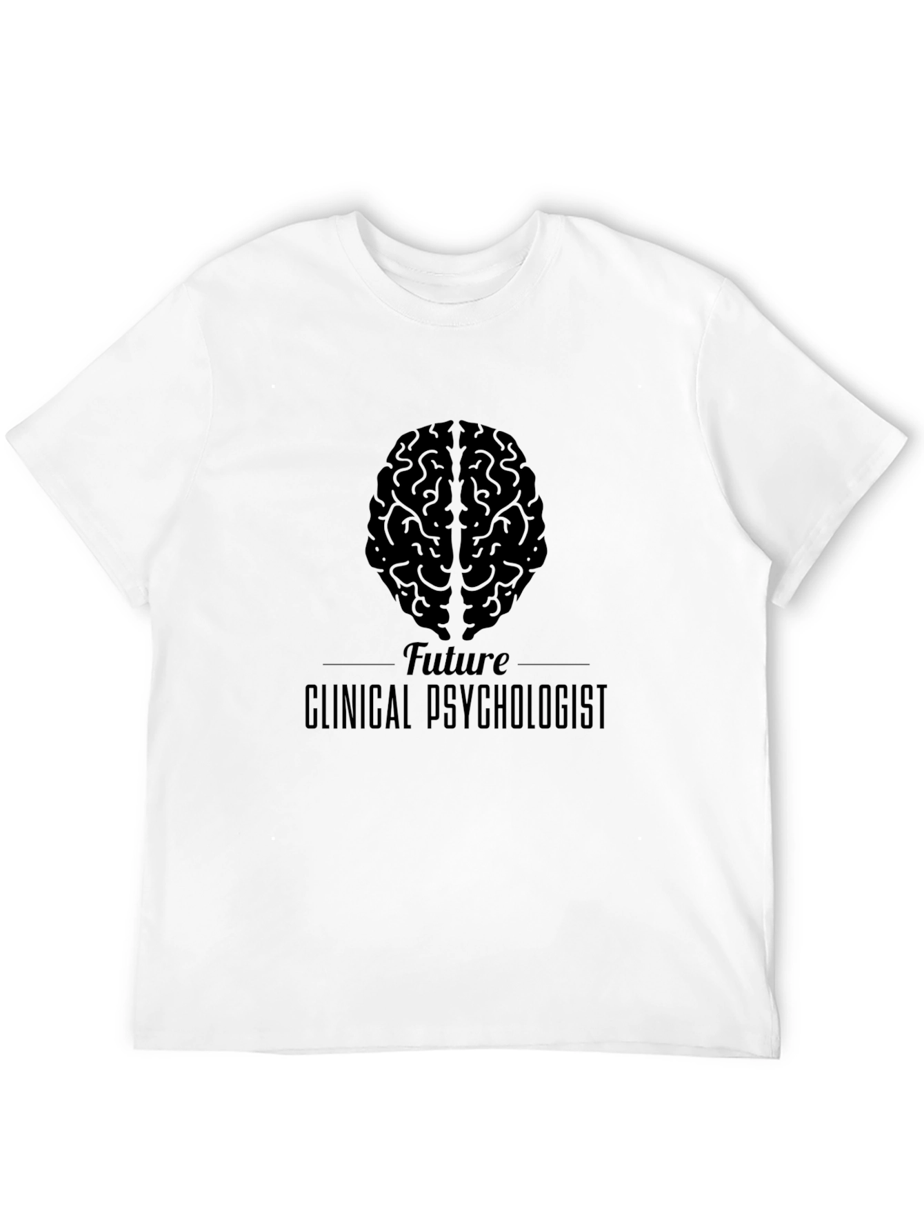 Future Clinical Psychologist Brain T-Shirt