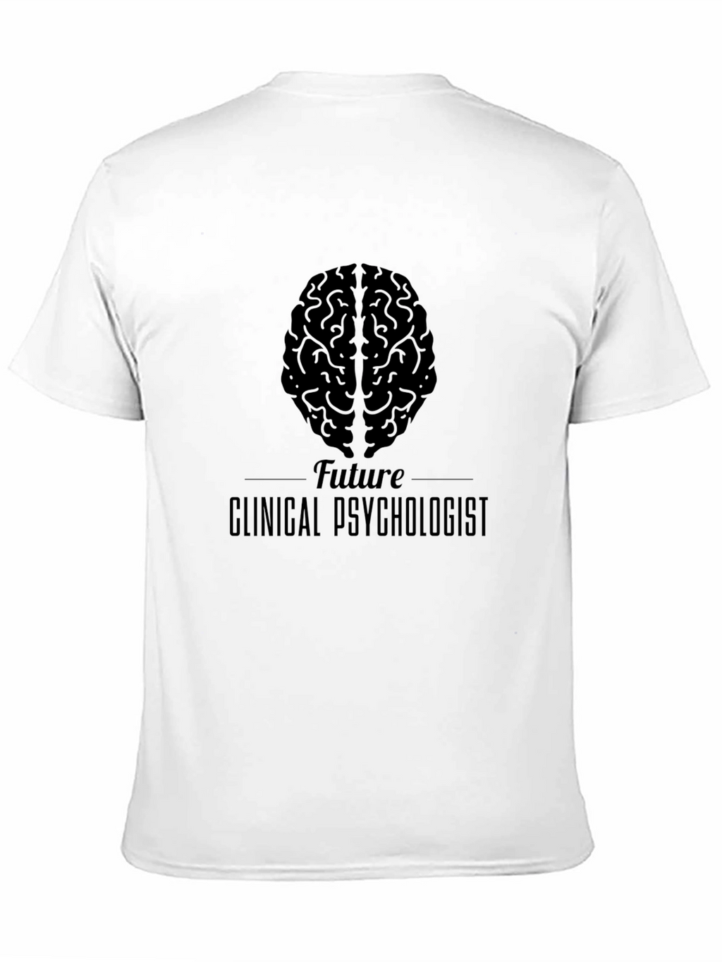 Future Clinical Psychologist Brain T-Shirt