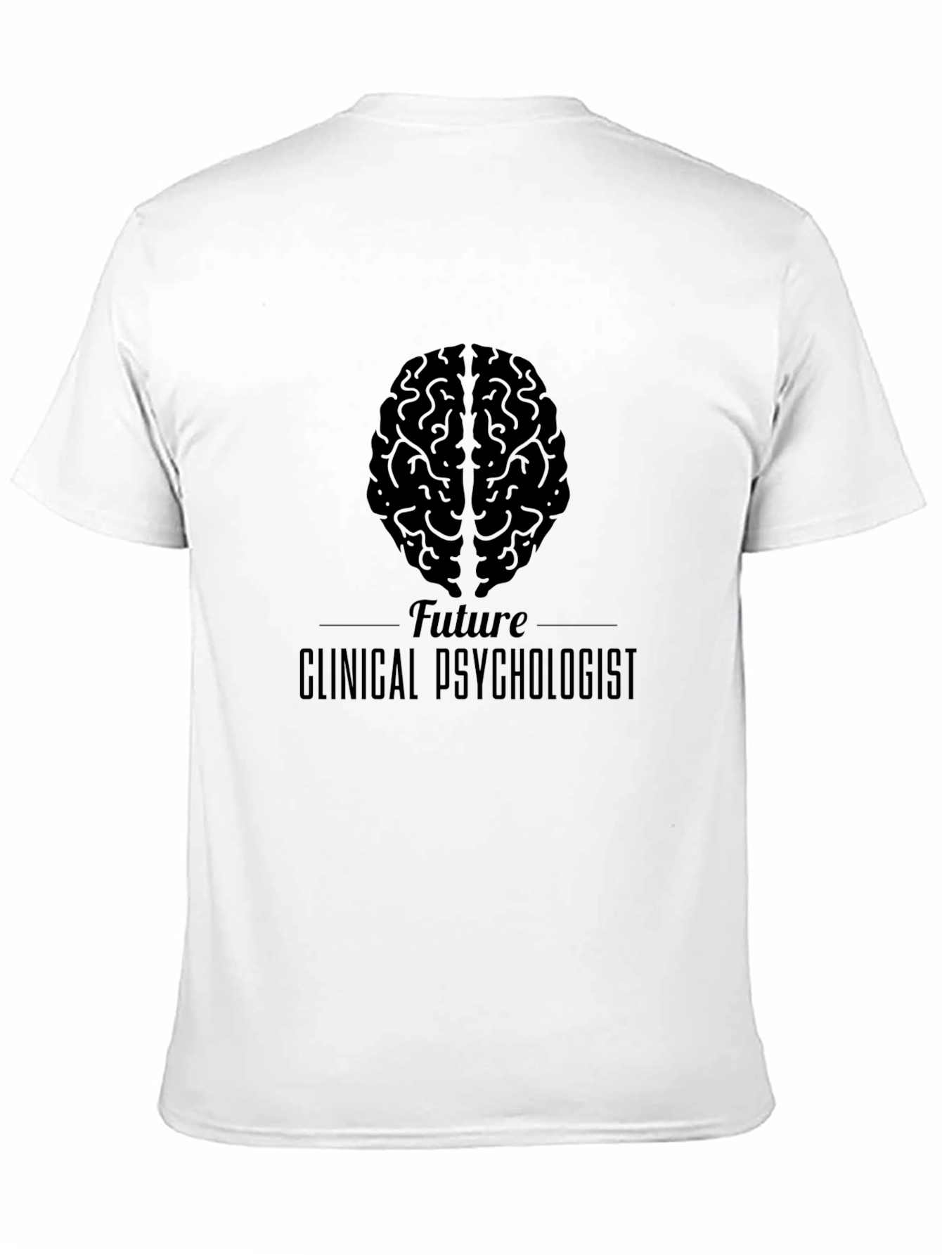 Future Clinical Psychologist Brain T-Shirt