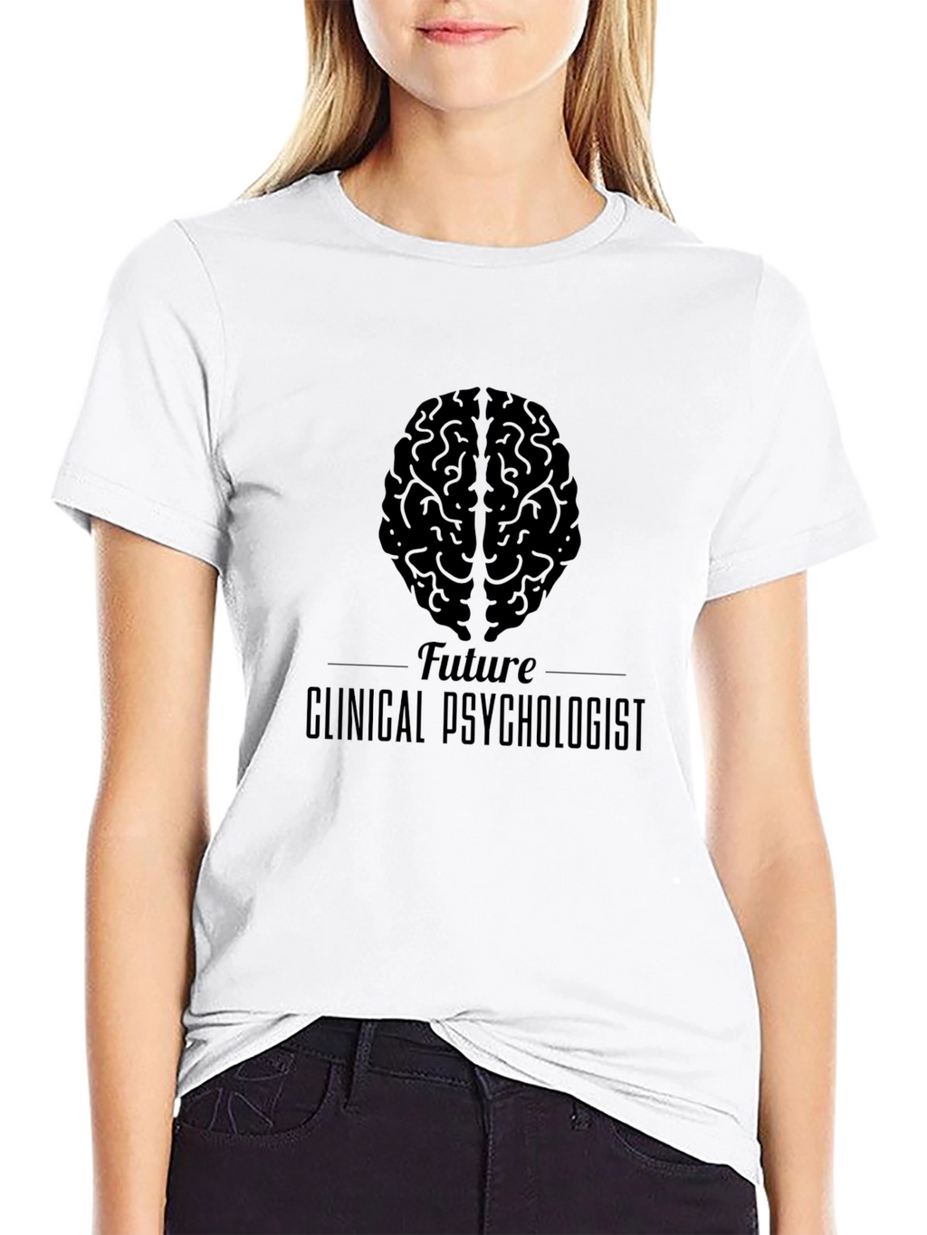 Future Clinical Psychologist Brain T-Shirt