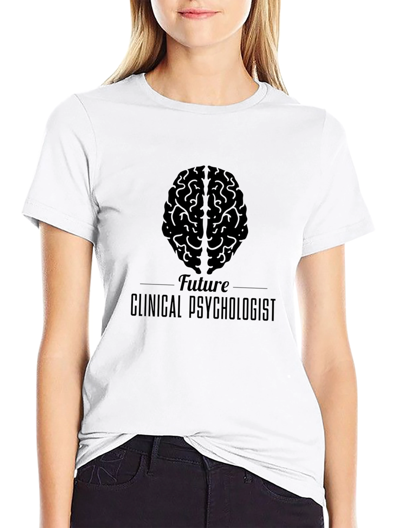 Future Clinical Psychologist Brain T-Shirt