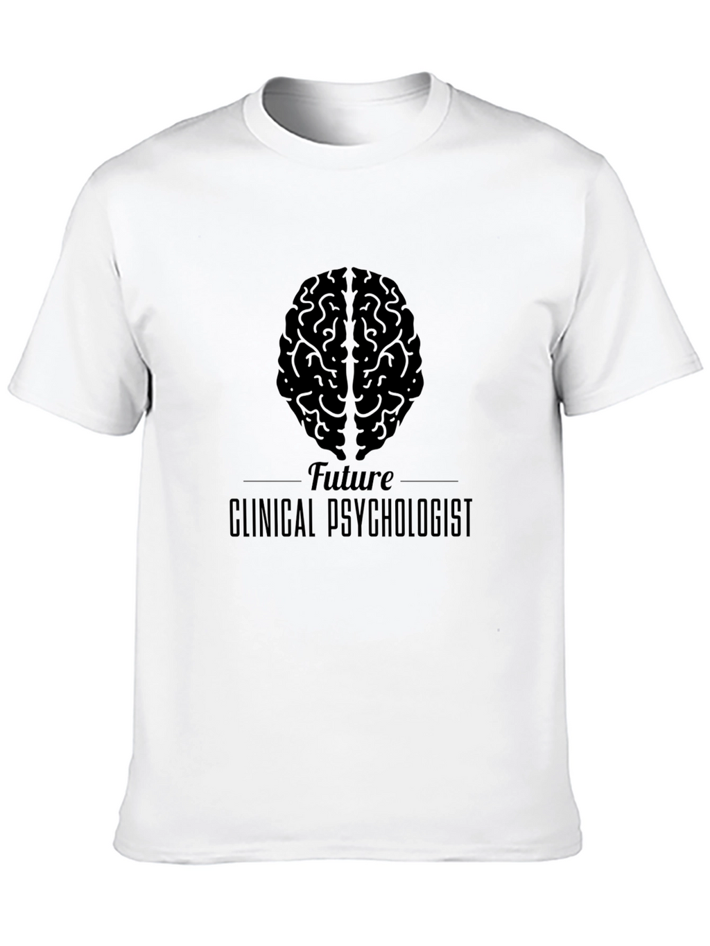 Future Clinical Psychologist Brain T-Shirt