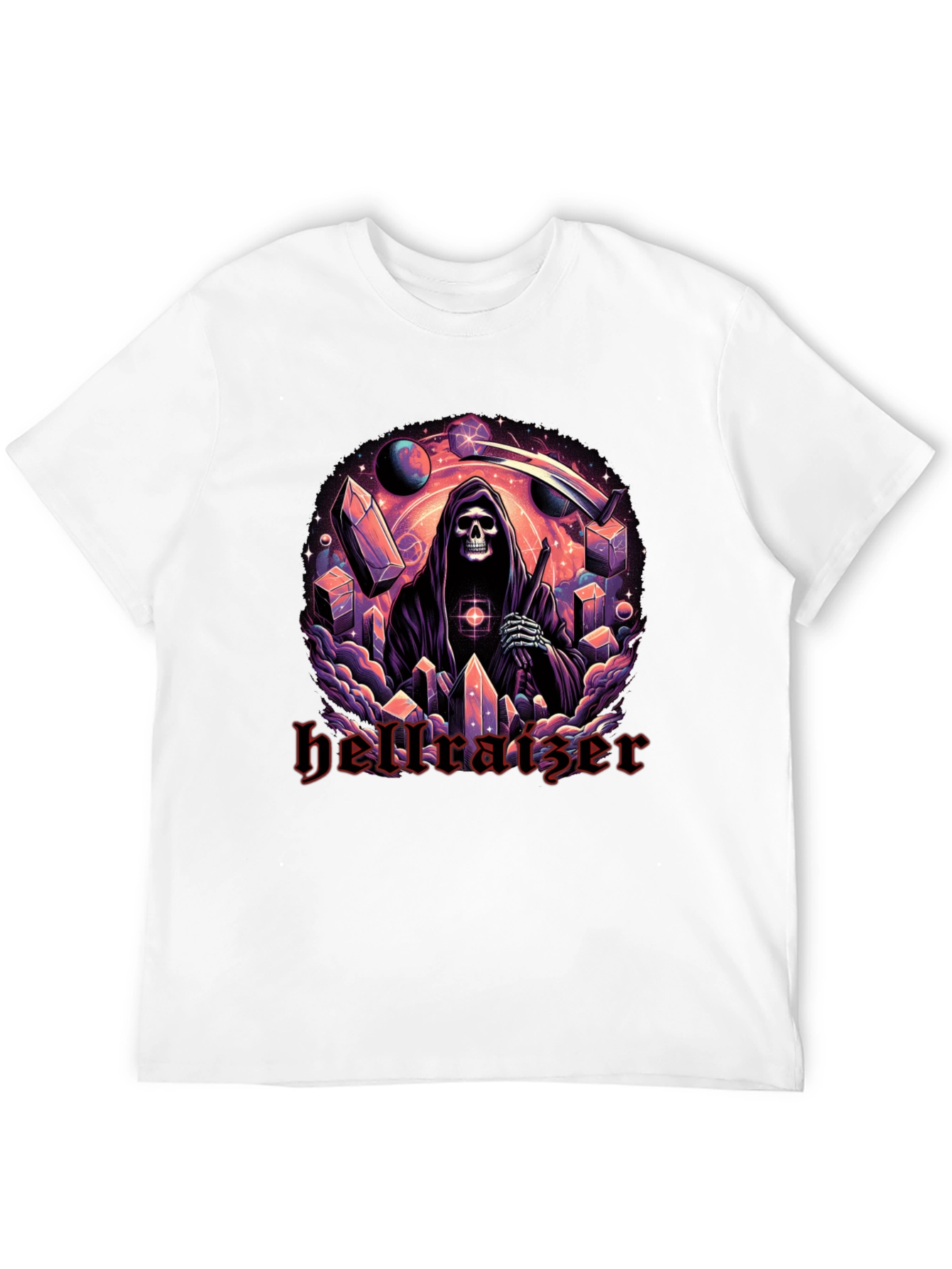 Hellraiser Graphic Print Black T-Shirt