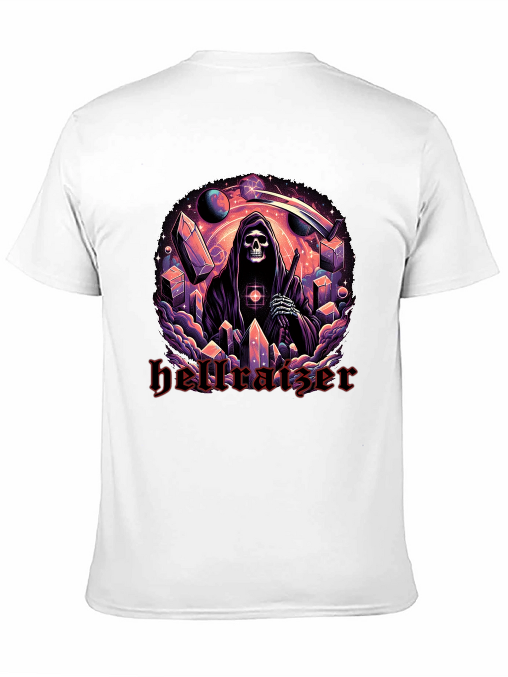 Hellraiser Graphic Print Black T-Shirt