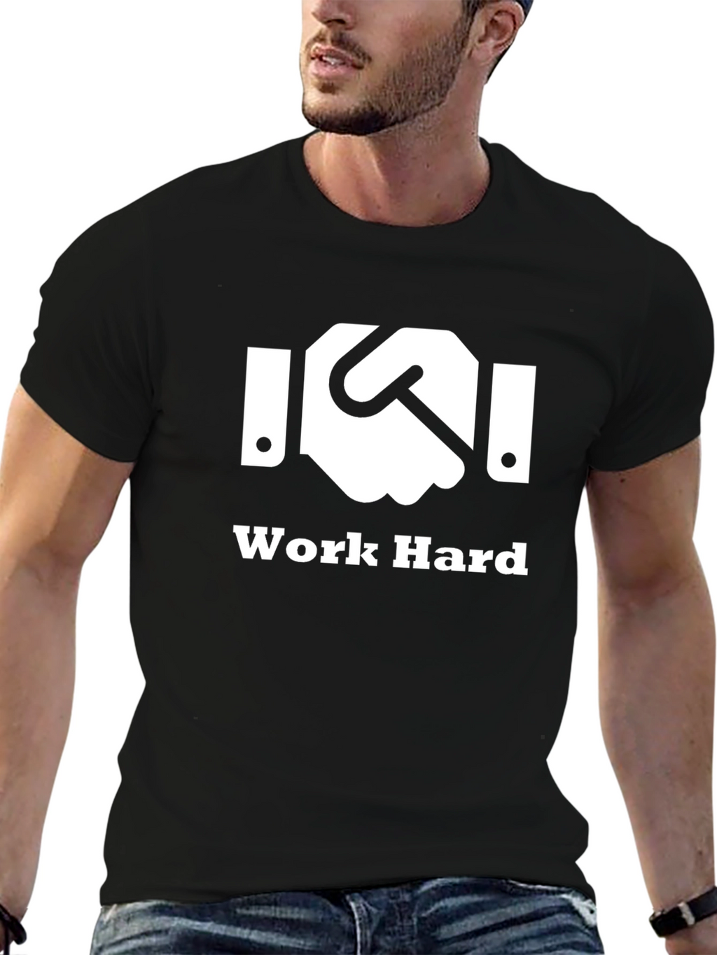 Work Hard Graphic Tee