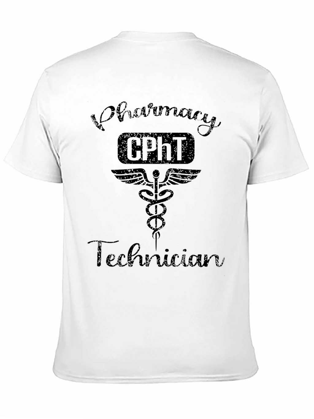 Pharmacy Technician T-Shirt - CPhT Certified Design