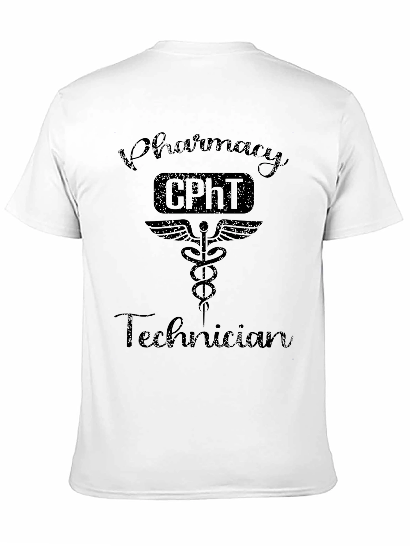 Pharmacy Technician T-Shirt - CPhT Certified Design