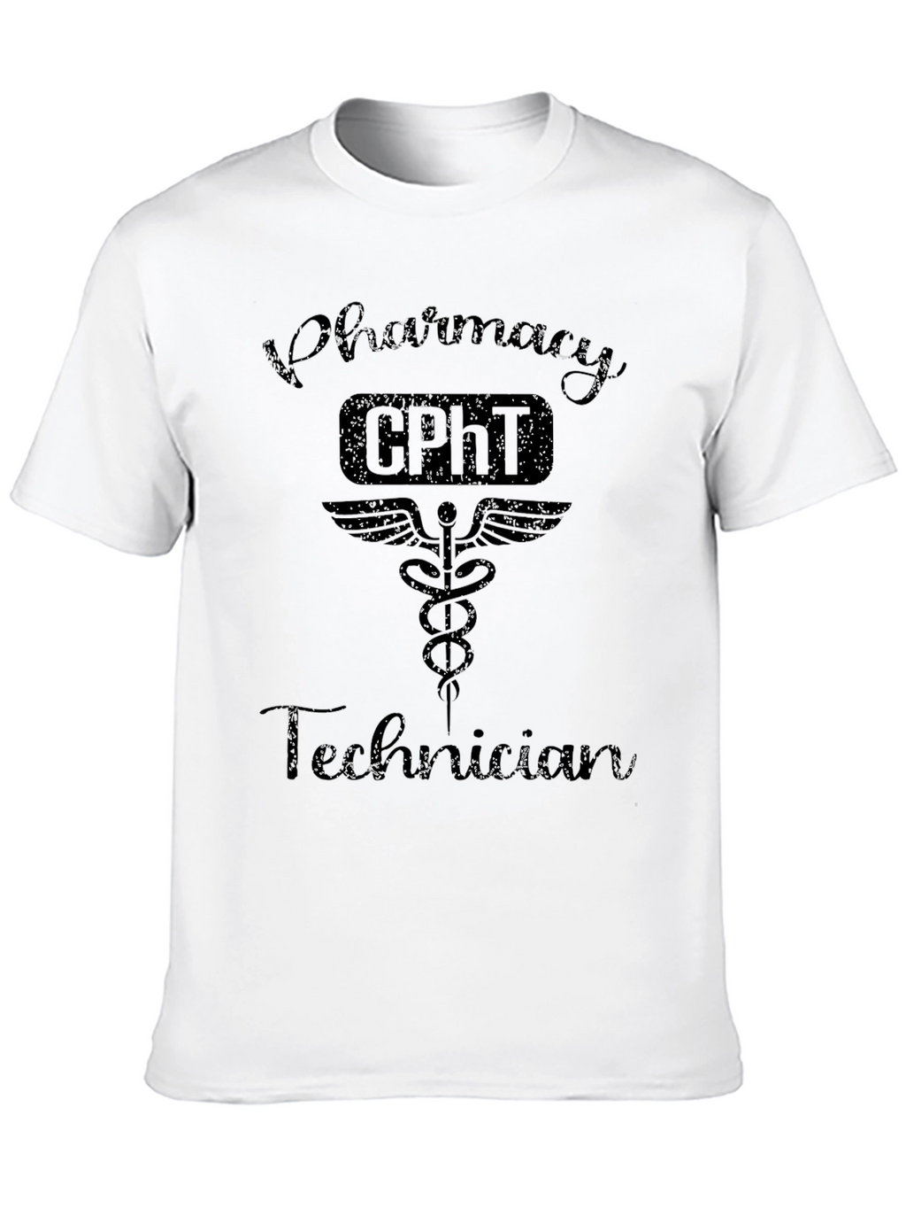 Pharmacy Technician T-Shirt - CPhT Certified Design