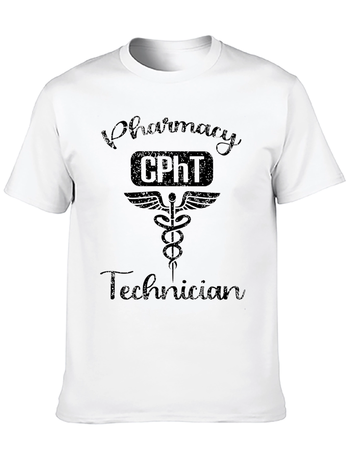 Pharmacy Technician T-Shirt - CPhT Certified Design