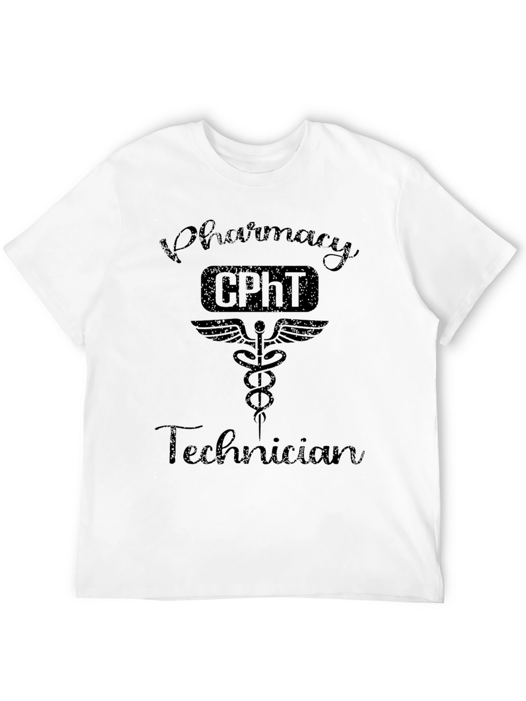 Pharmacy Technician T-Shirt - CPhT Certified Design