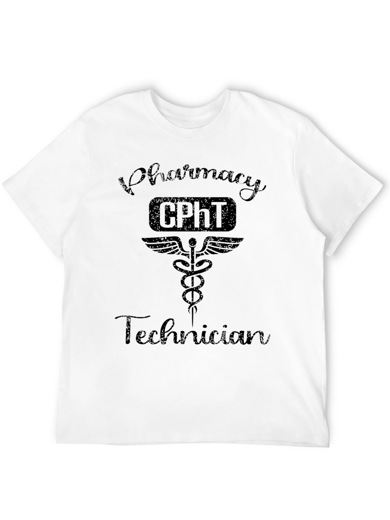 Pharmacy Technician T-Shirt - CPhT Certified Design