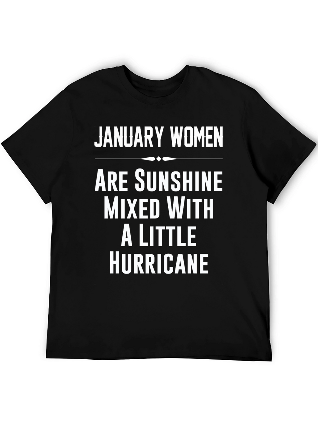 January Women Sunshine Hurricane Graphic Tee