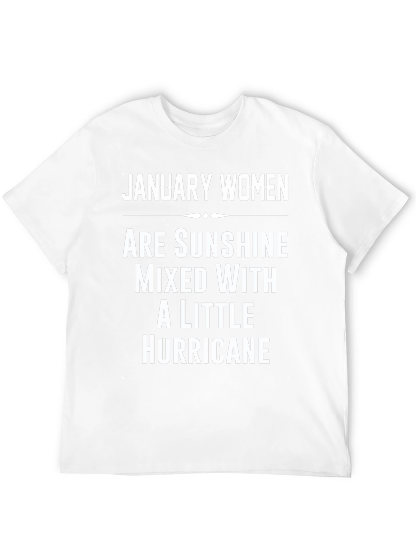 January Women Sunshine Hurricane Graphic Tee