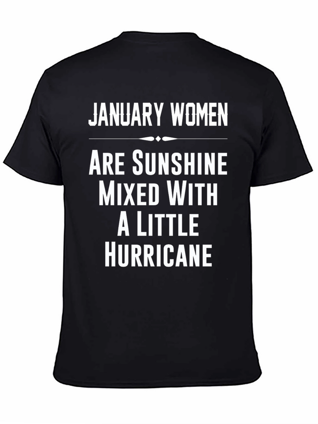 January Women Sunshine Hurricane Graphic Tee