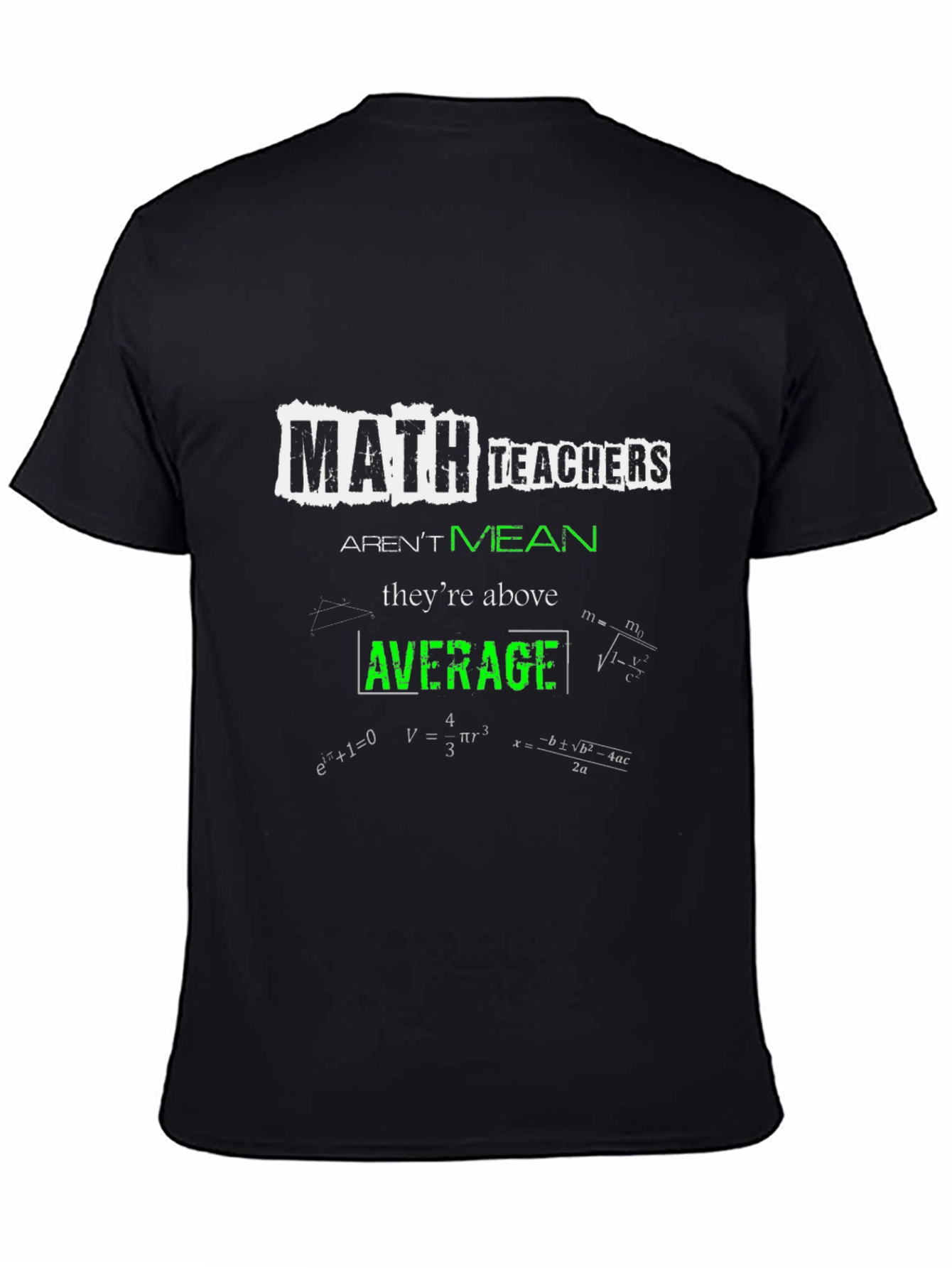 Math Teachers Above Average T-Shirt