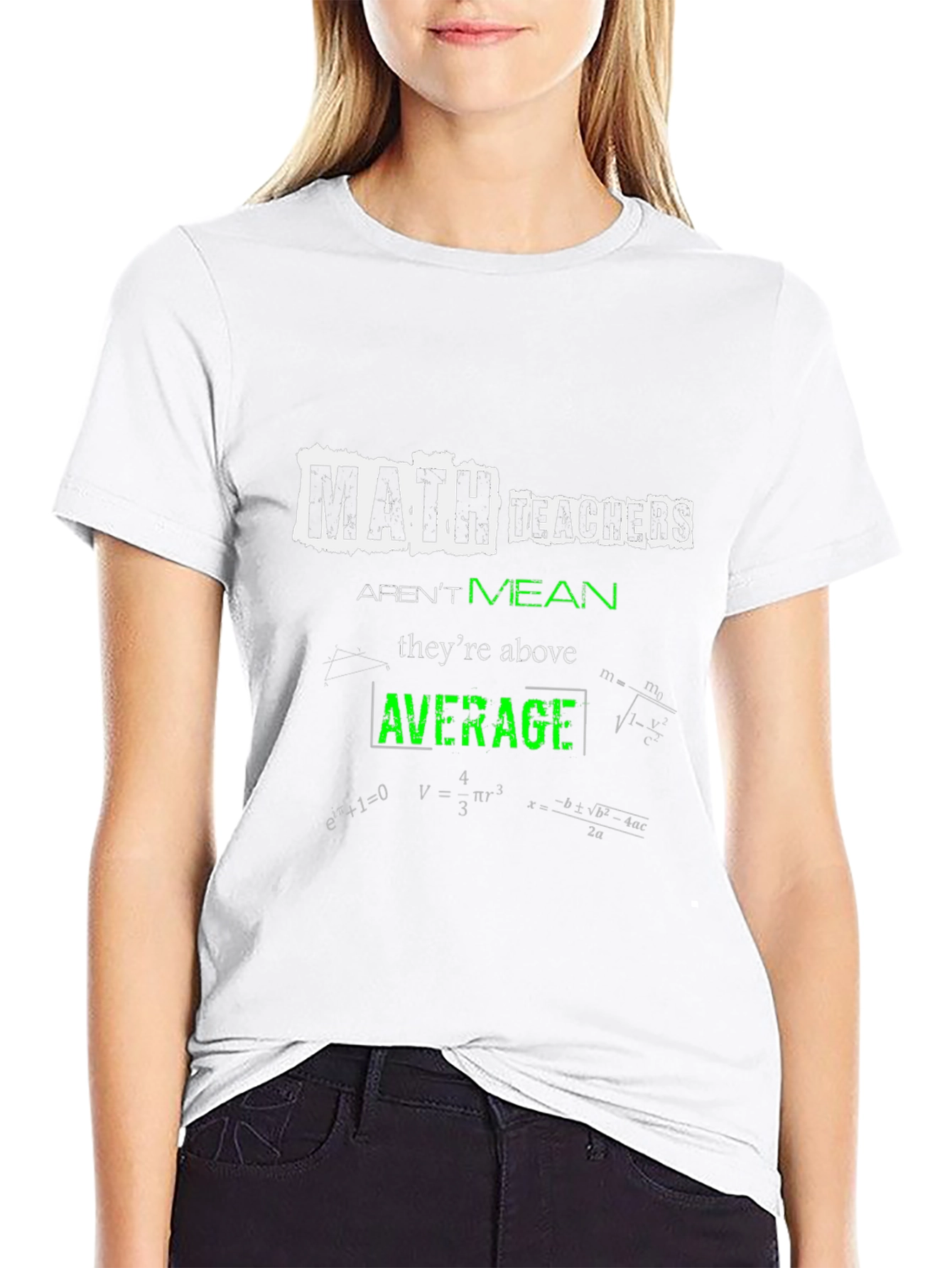 Math Teachers Above Average T-Shirt