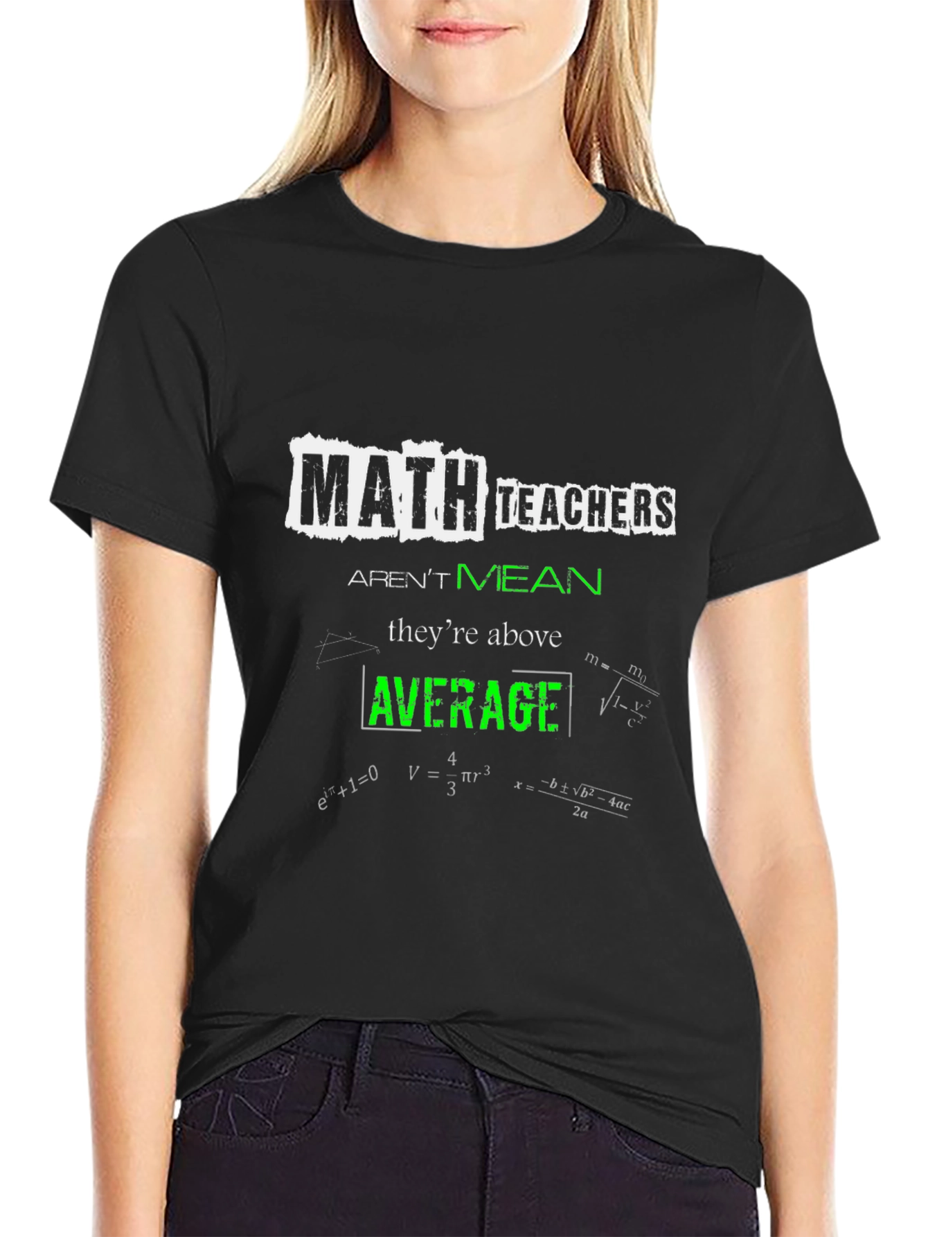 Math Teachers Above Average T-Shirt