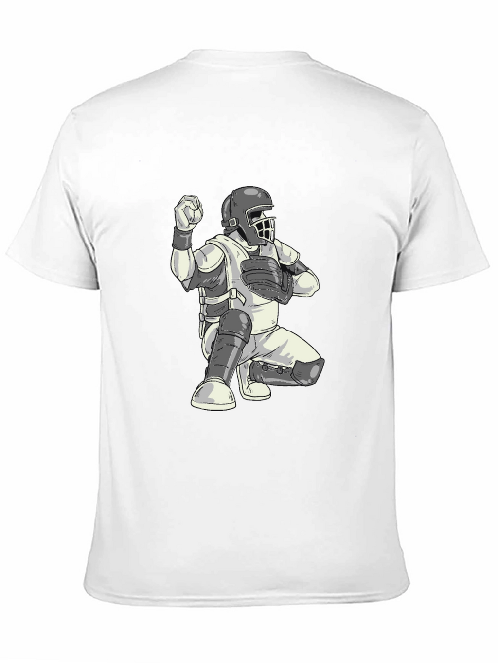 Baseball Catcher Graphic T-Shirt