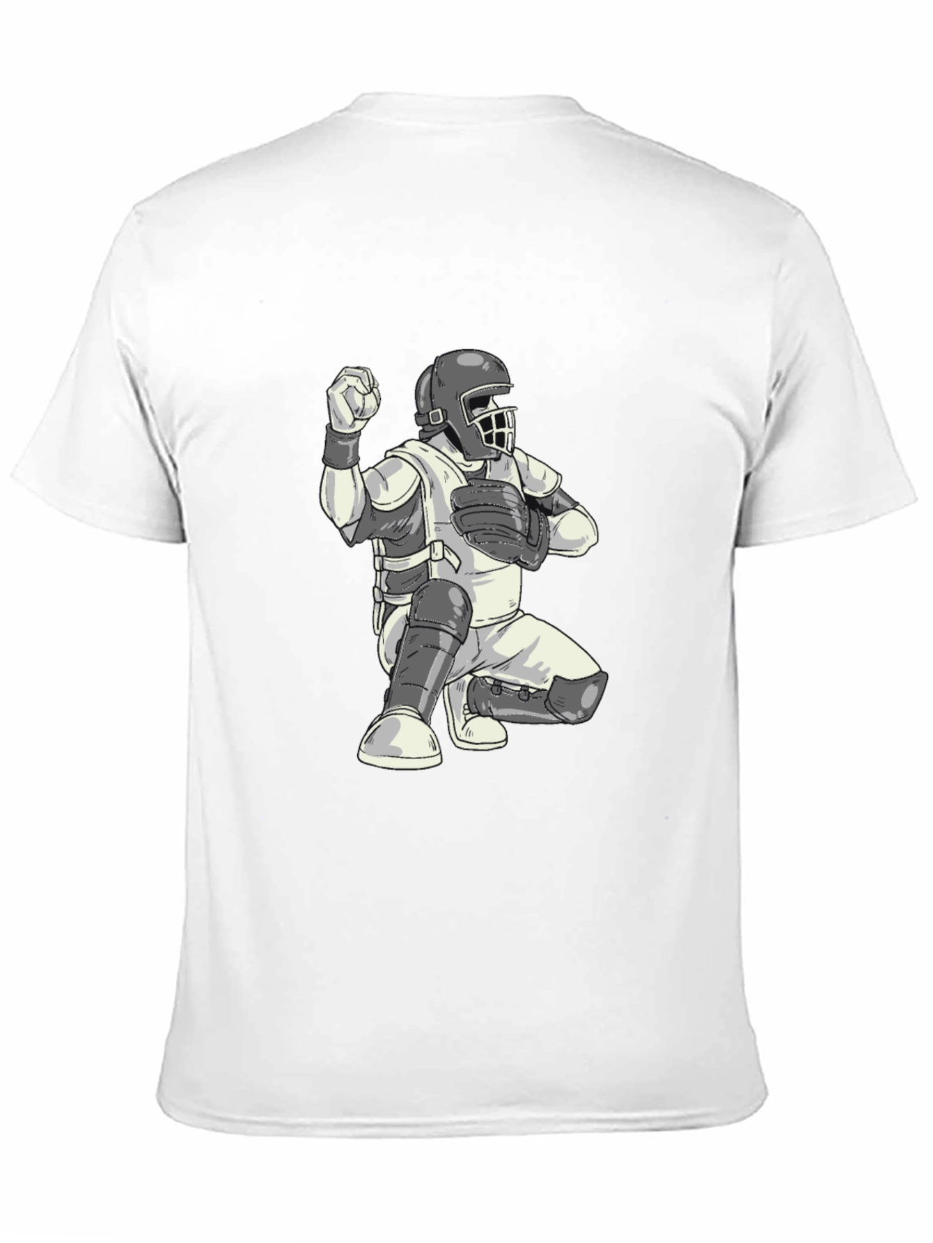 Baseball Catcher Graphic T-Shirt