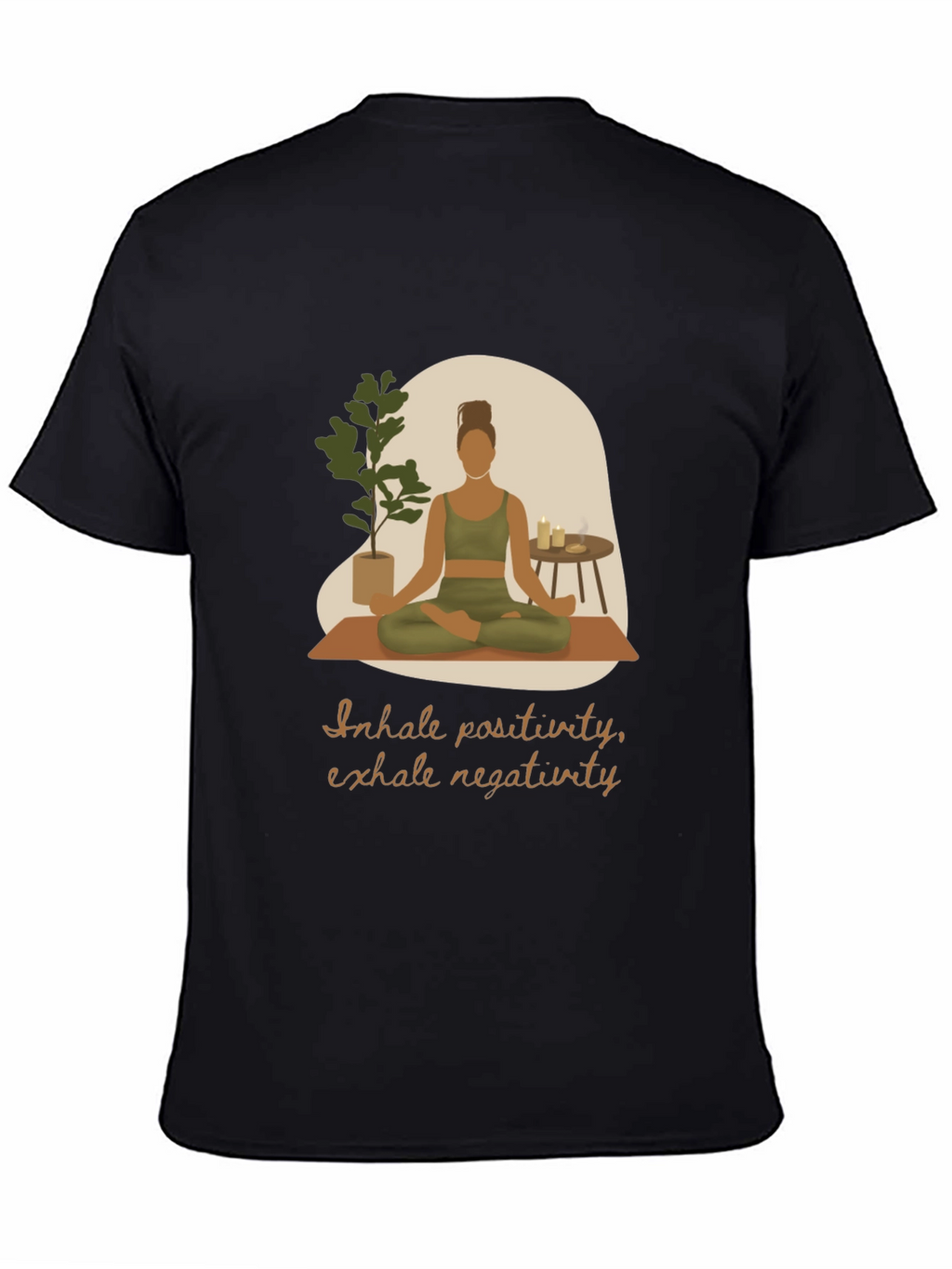 Inhale Positivity Yoga Graphic Tee
