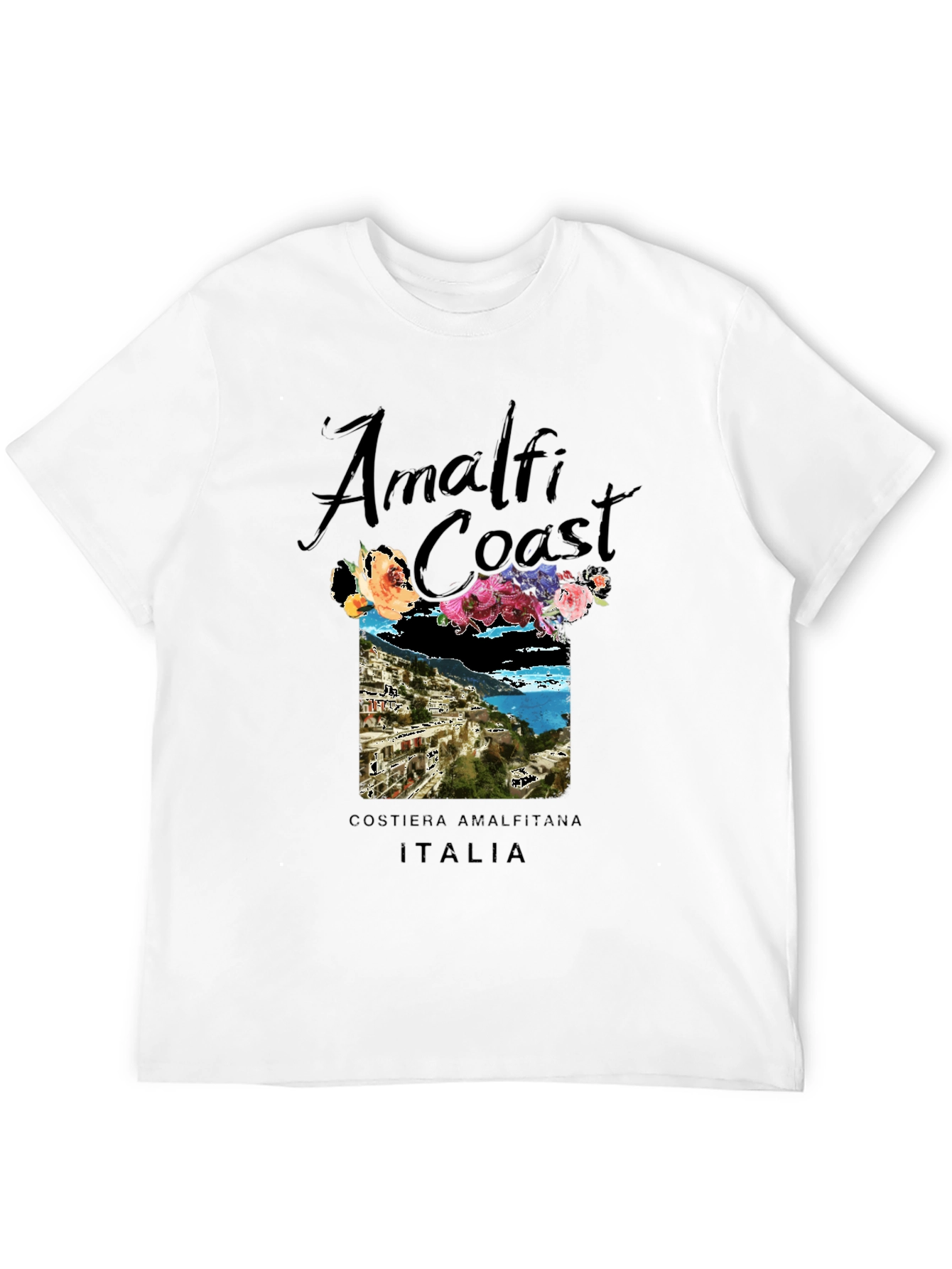 Amalfi Coast T-Shirt - Italia Souvenir