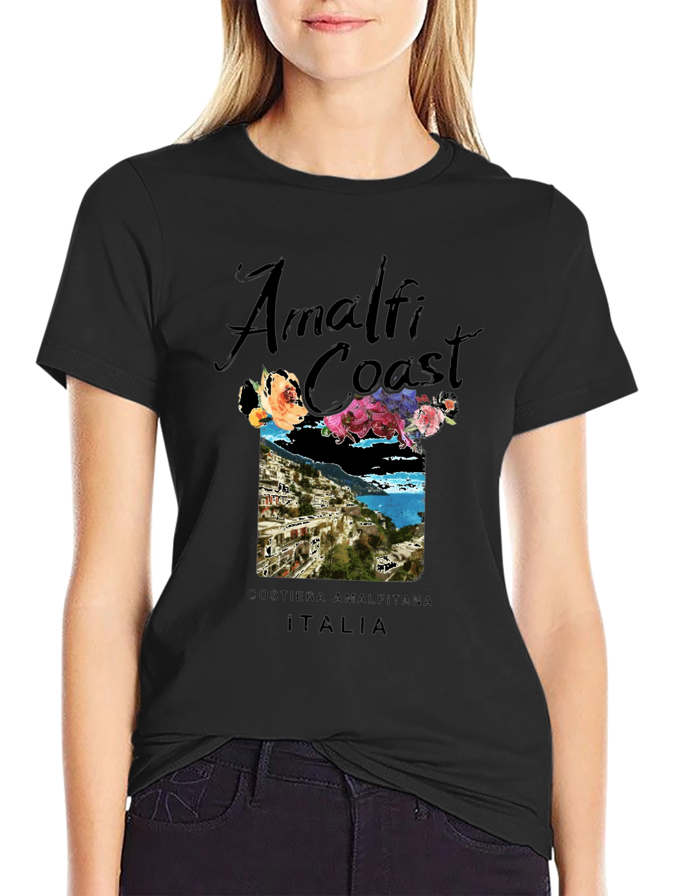 Amalfi Coast T-Shirt - Italia Souvenir