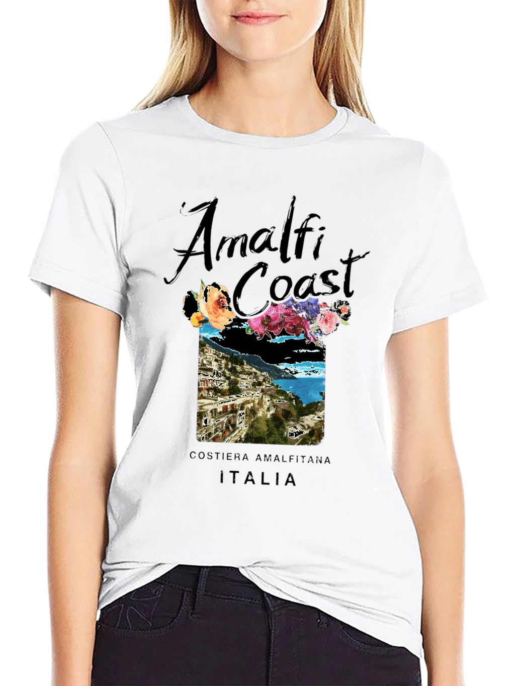 Amalfi Coast T-Shirt - Italia Souvenir
