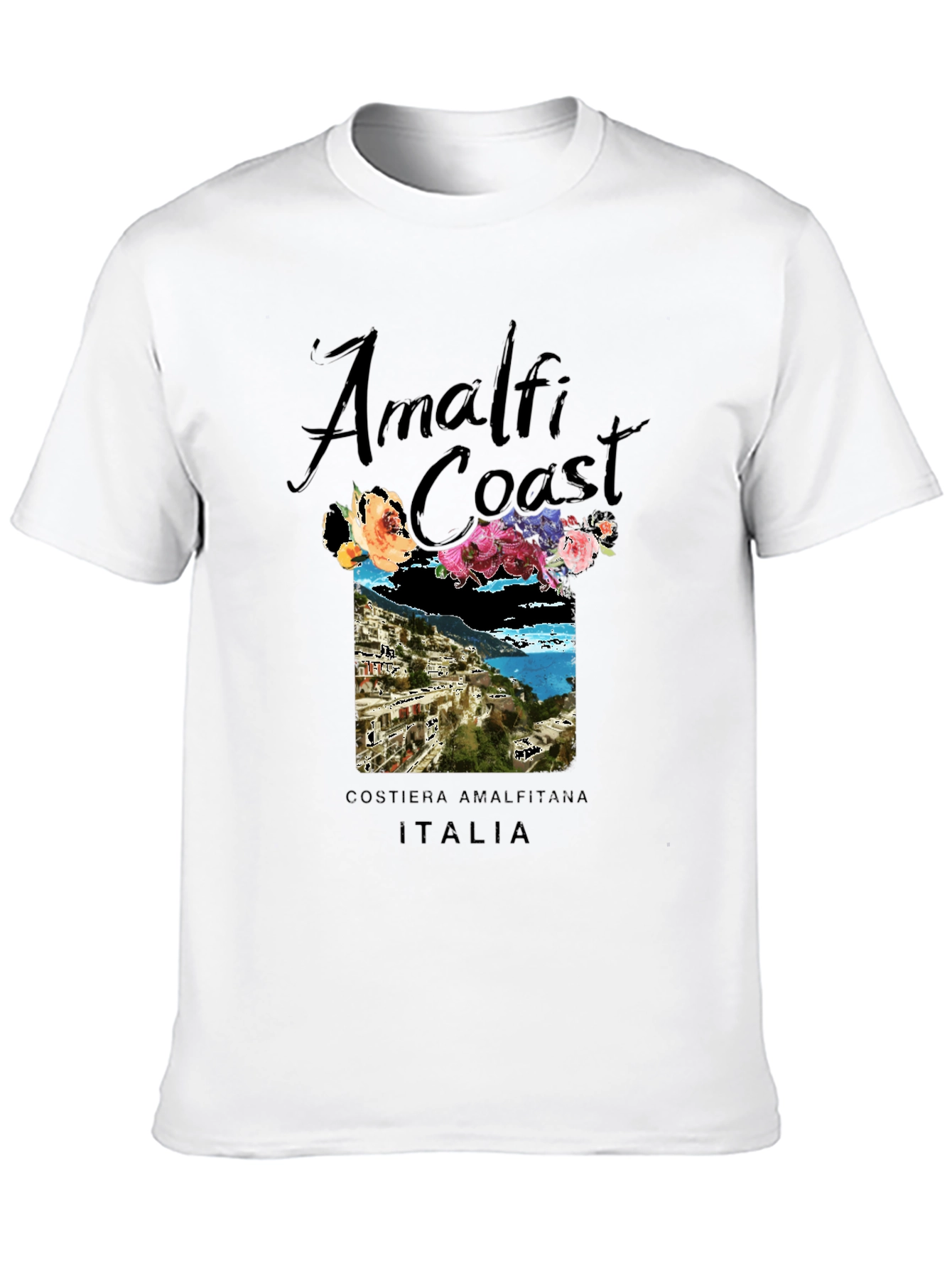 Amalfi Coast T-Shirt - Italia Souvenir