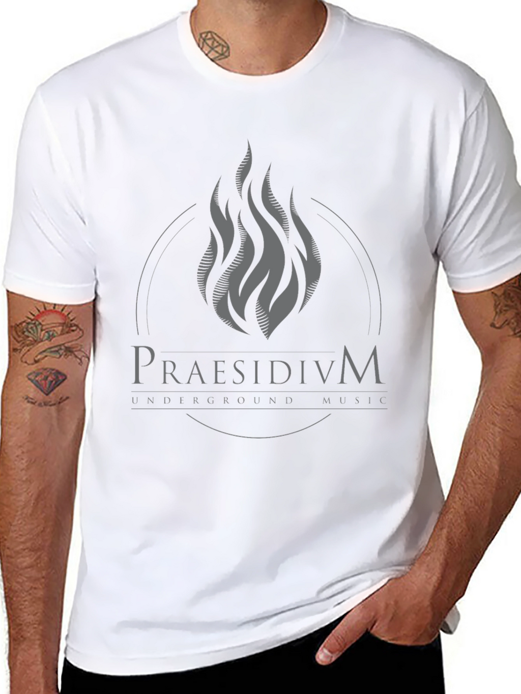Praesidium Underground Music Graphic Tee