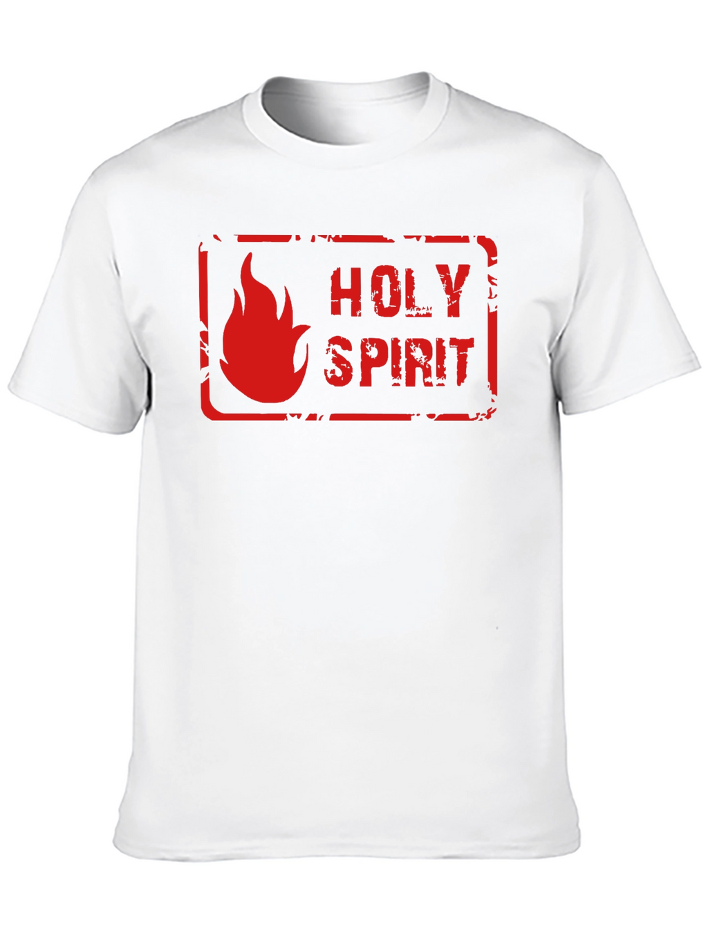 Holy Spirit Graphic Tee - Black Religious T-Shirt