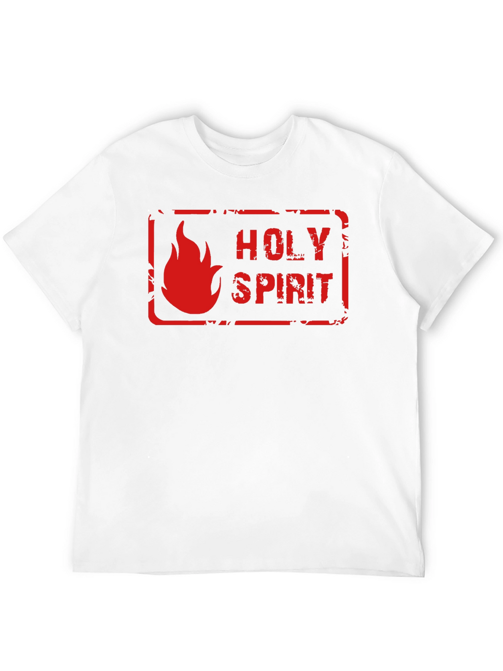 Holy Spirit Graphic Tee - Black Religious T-Shirt
