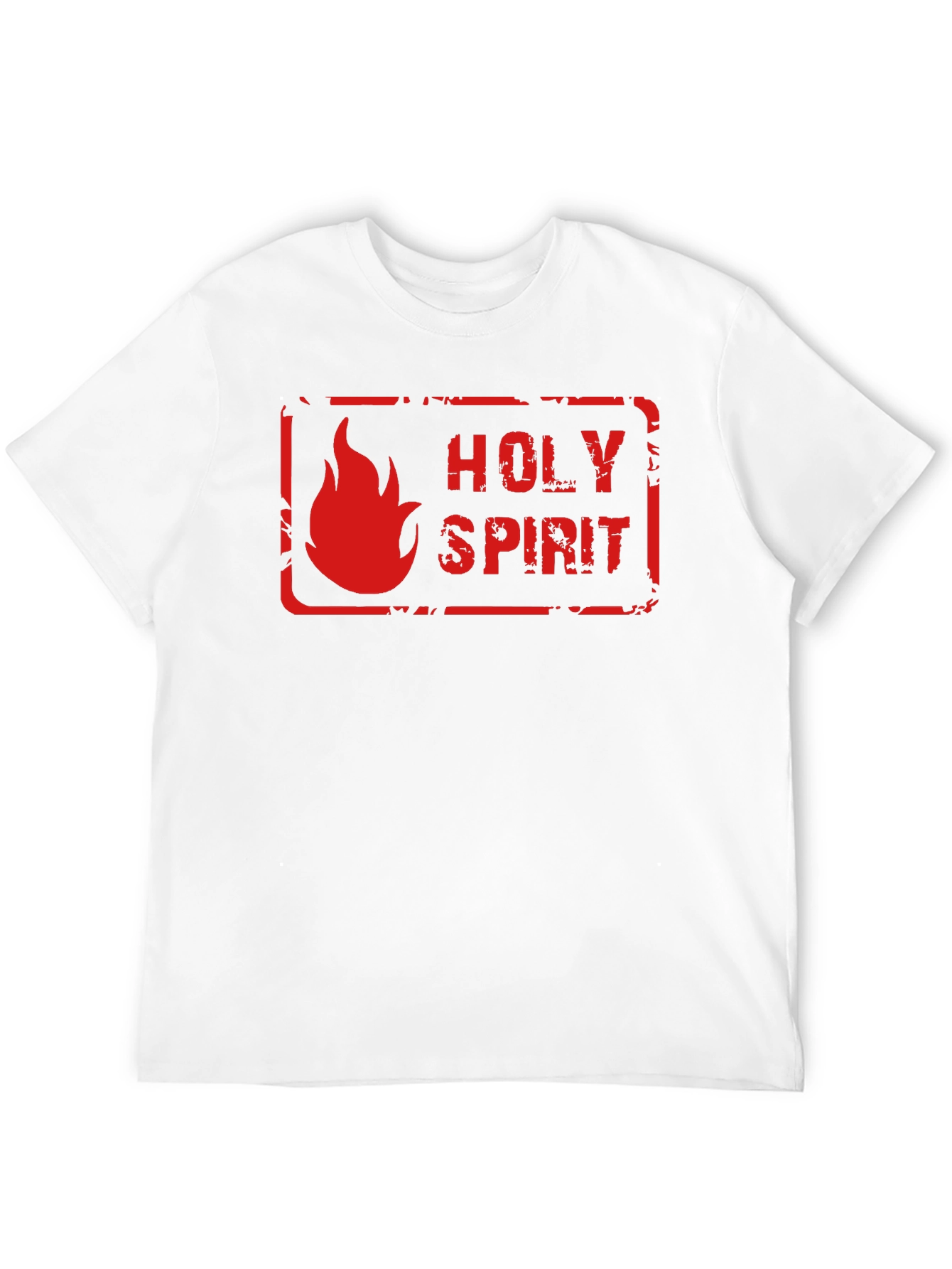 Holy Spirit Graphic Tee - Black Religious T-Shirt