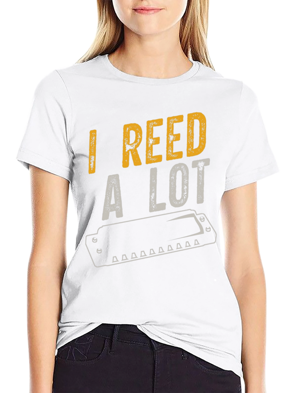 I Reed A Lot T-Shirt Musician Humor Tee