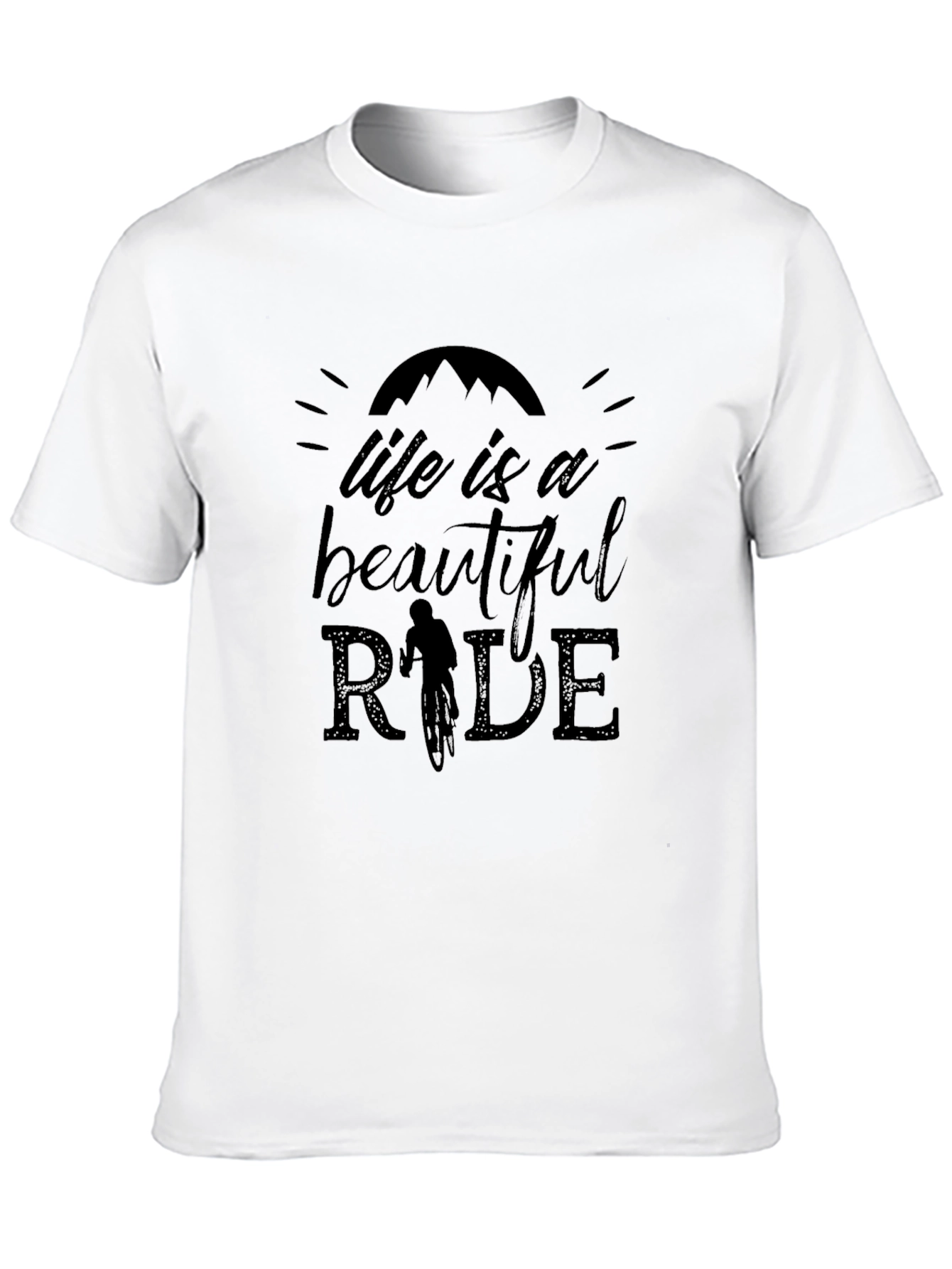 Life is a Beautiful Ride Black T-Shirt