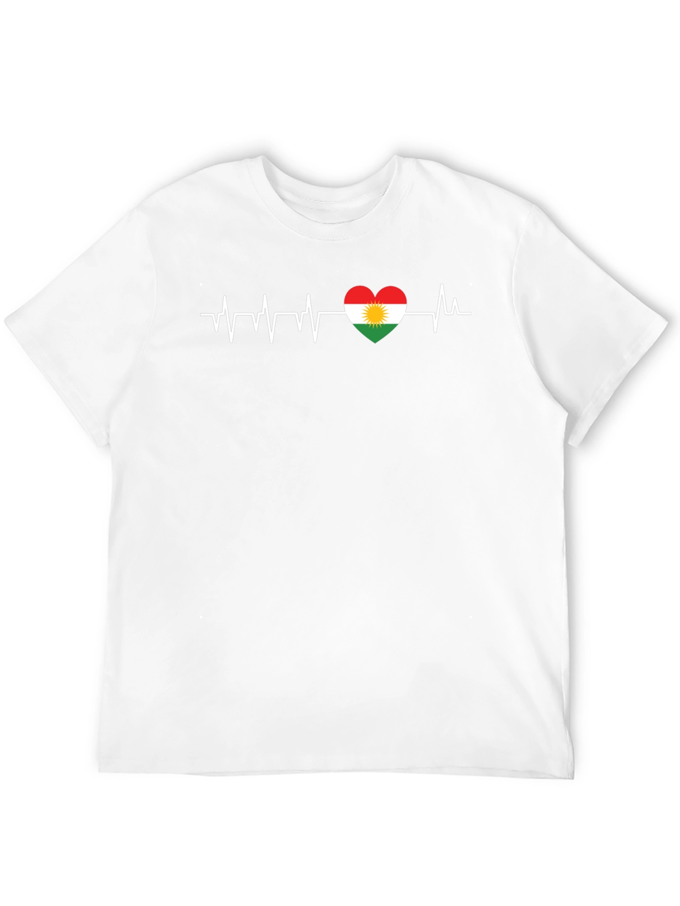 Kurdish Heartbeat T-Shirt - Show Your Pride!