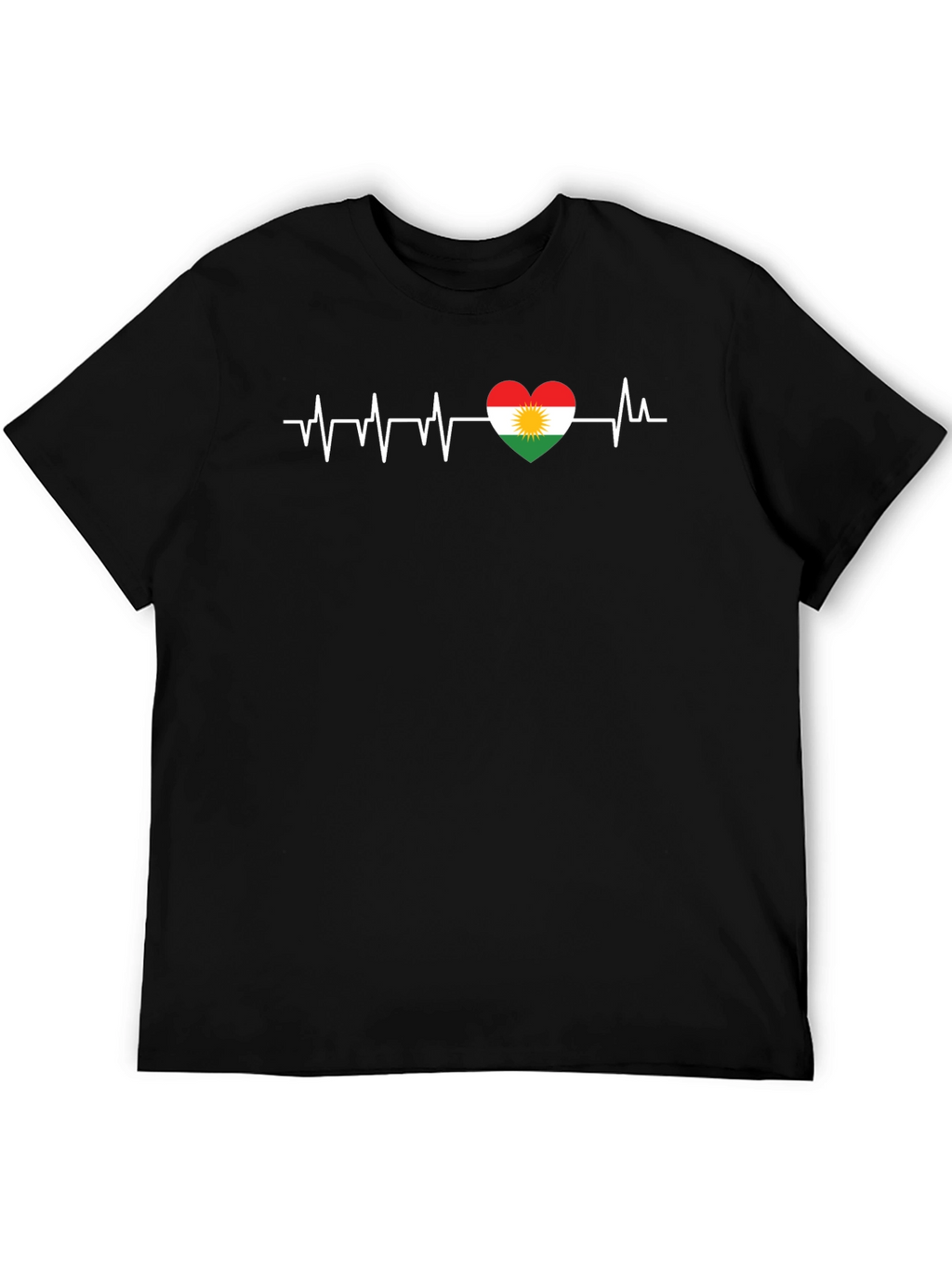 Kurdish Heartbeat T-Shirt - Show Your Pride!