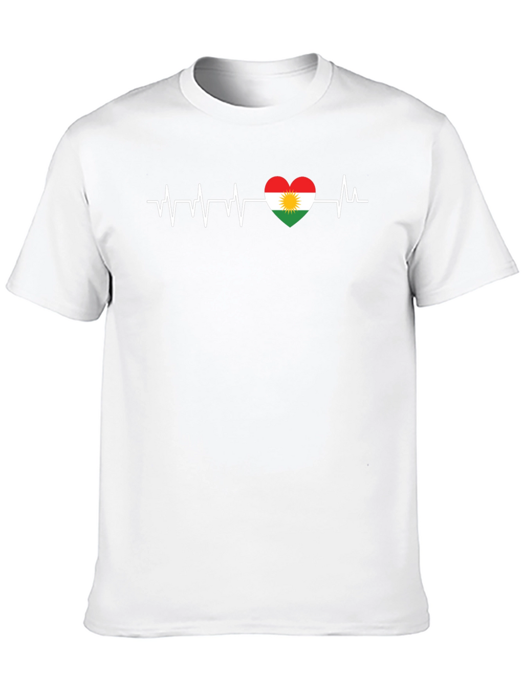 Kurdish Heartbeat T-Shirt - Show Your Pride!