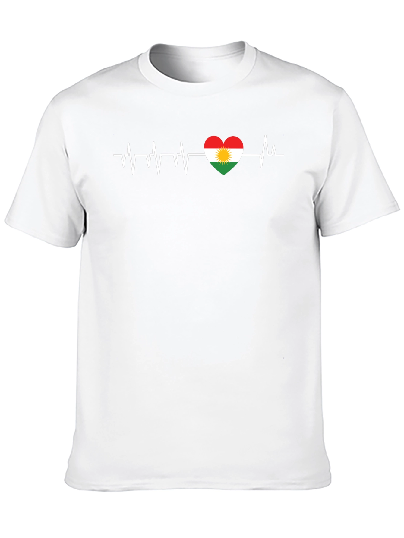 Kurdish Heartbeat T-Shirt - Show Your Pride!