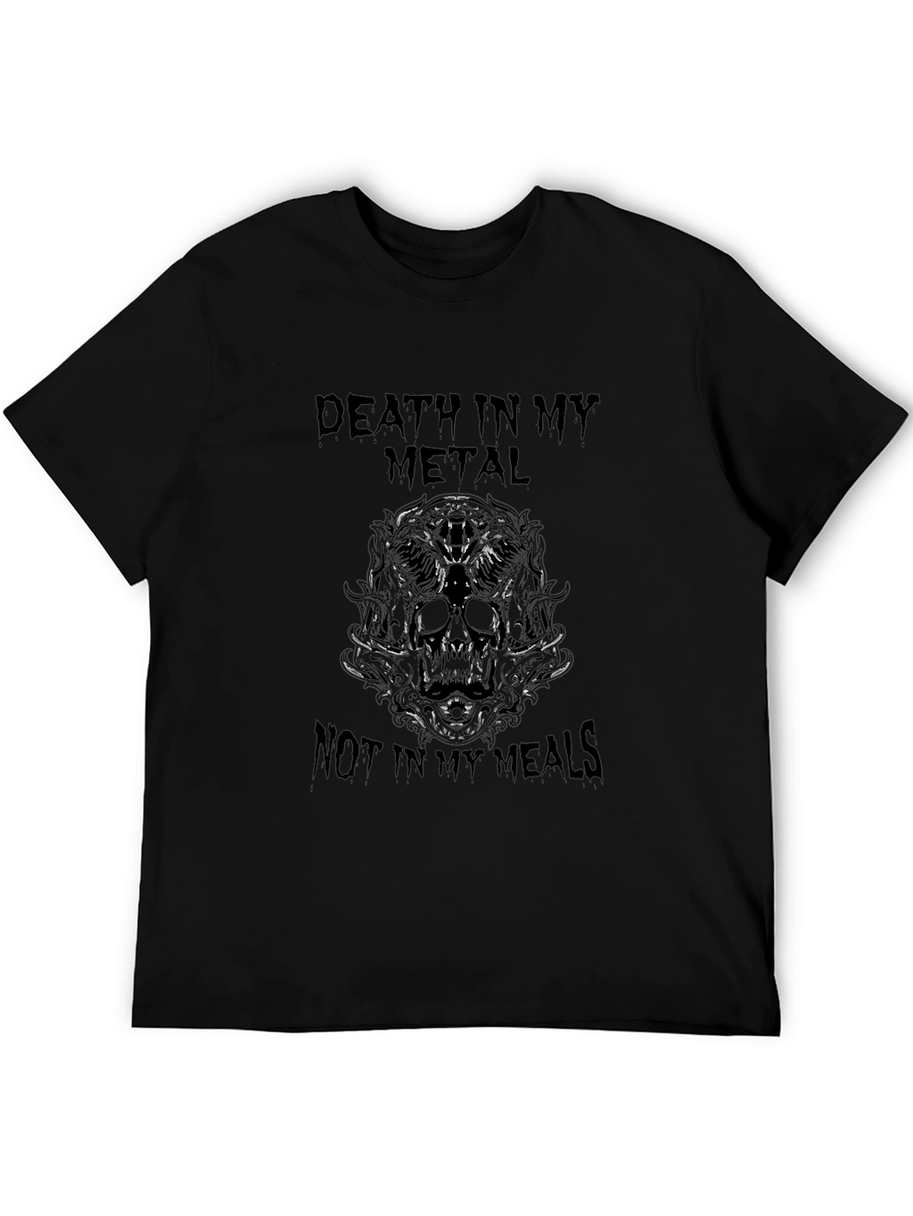 Death Metal T-Shirt: Skull Graphic Tee