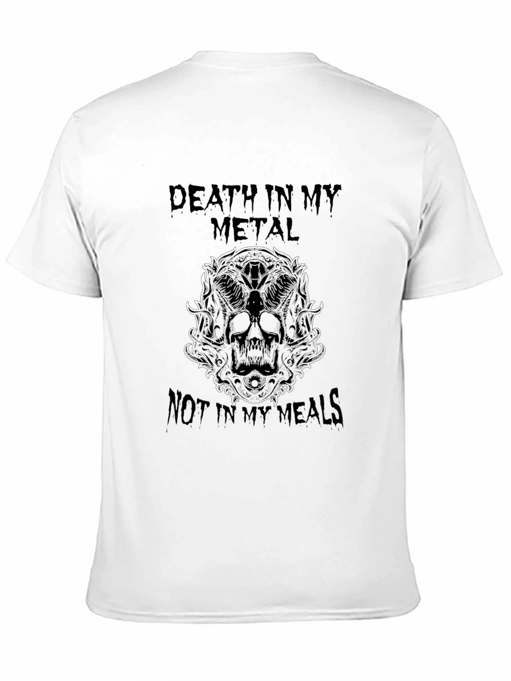 Death Metal T-Shirt: Skull Graphic Tee