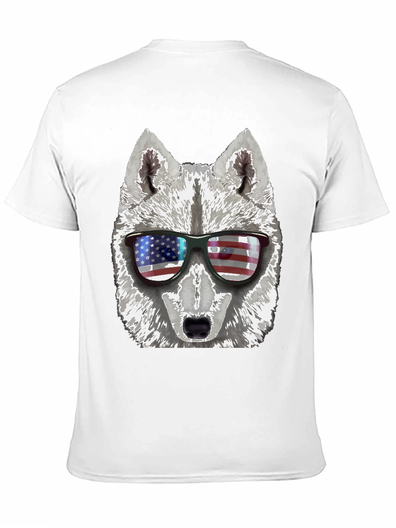Patriotic Wolf T-Shirt